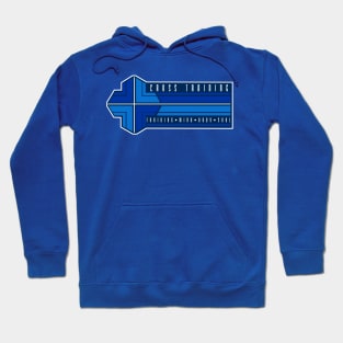 Cross training-Blue Hoodie